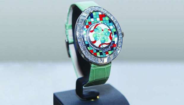 Faberge created an exclusive watch for Alfardan Jewellery. PICTURES: Shemeer Rasheed