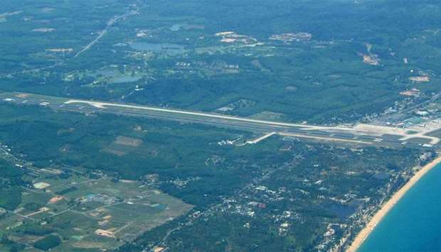 Phuket International Airport runway