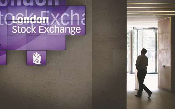 A man walks to the lifts inside the London Stock Exchange (file). The FTSE 100 closed down 0.7% to 7,231.91 points yesterday.