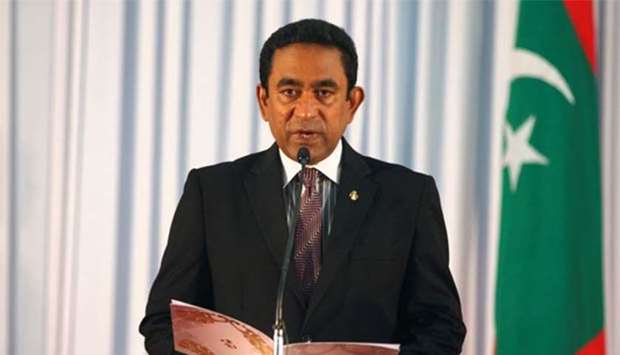 Maldivian President Abdulla Yameen