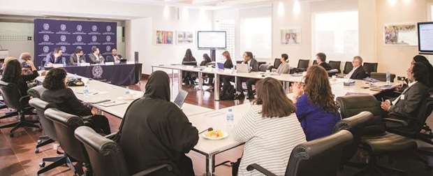 The GU-Q event featured participants from across the globe.