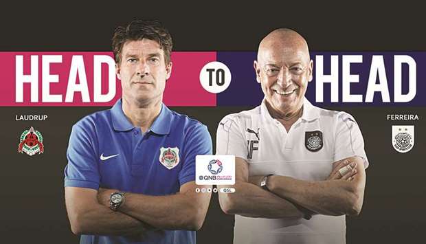 Al Sadd coach Jesualdo Ferreira (right) and his Al Rayyan counterpart Michael Laudrup of Denmark have produced excellent results for their teams.