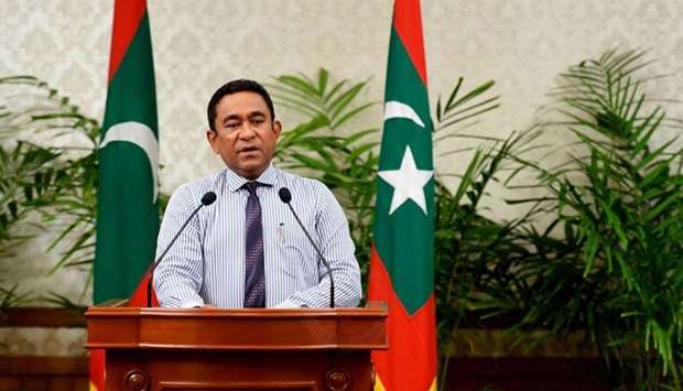 President Abdulla Yameen has moved against potential rivals.