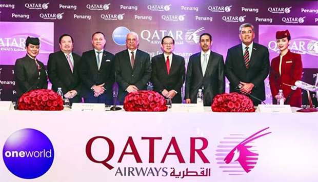 Qatar Airways' VIP delegation was warmly welcomed at Penang International Airport.