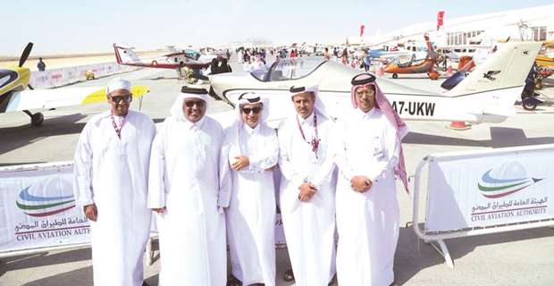 Officials are seen at the Fly-In event. PICTURE: Jayan Orma