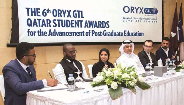 ORYX GTL kicked off the sixth year of its student awards campaign for the advancement of post graduate education in Qatar with a seminar held at Texas A&M University at Qatar.