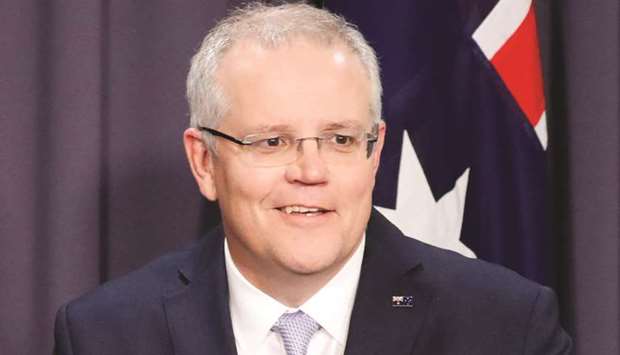Australia PM Scott Morrison