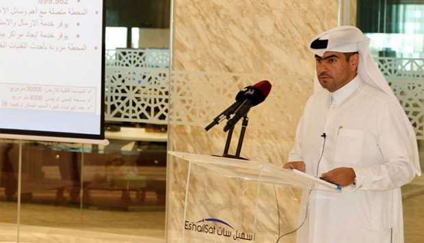 CEO of Es'hailSat Ali bin Ahmed Al Kuwari