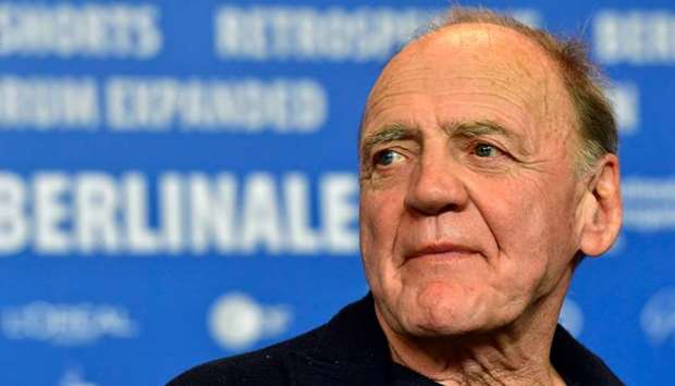 In this file photo taken on February 16, 2017 Swiss actor Bruno Ganz poses for photographers during a photocall for the film ,In Times of Fading Light, presented at the Berlinale Special section of the 67th Berlinale film festival in Berlin.