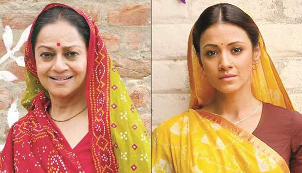 CAST: Zarina Wahab, left, and Barkha Bisht will play Narendra Modiu2019s mother and wife respectively in the biopic.
