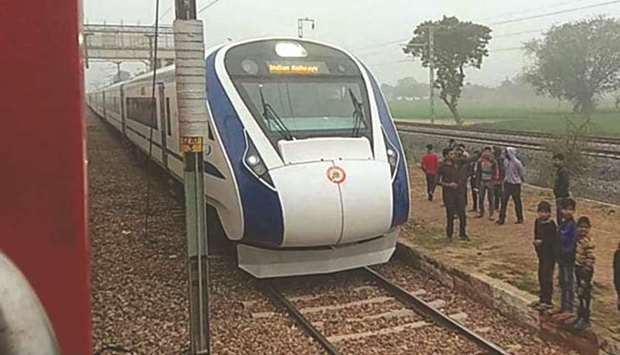 The Vande Bharat Express is expected to start its first commercial journey today.
