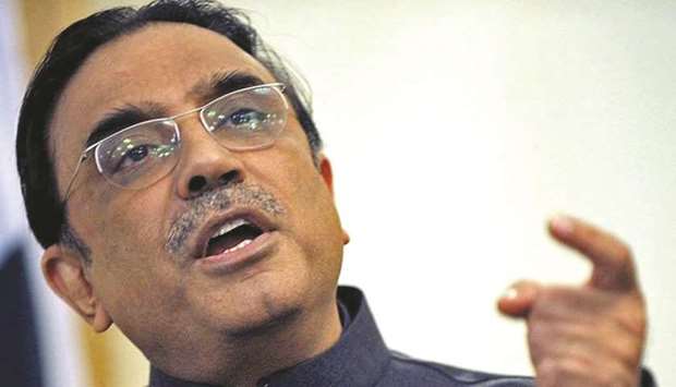 Zardari: politics of allegations ends up damaging the country.