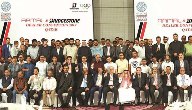 The gathering at Aamal and Bridgestone event.