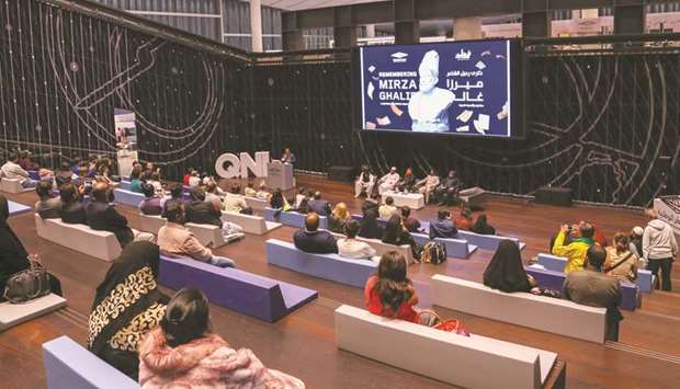 The QNL event commemorated the life and works of Mirza Ghalib, a prominent 19th century Urdu and Persian poet.