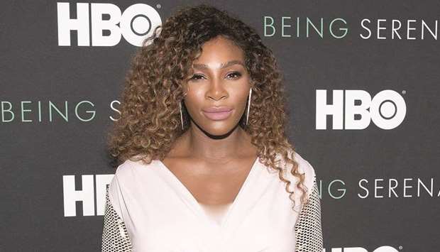 PRESENTER: Serena Williams, 37, will introduce A Star is Born.
