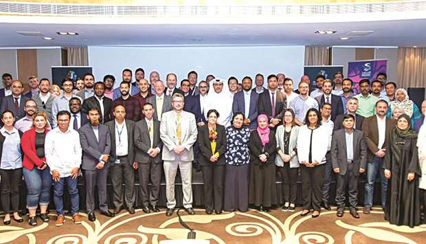 The participants of the workshop delivered by Josoor Institute.