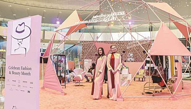 The Fashion and Beauty Dome located in the Luxury Node at Doha Festival City is the hub of the activities.