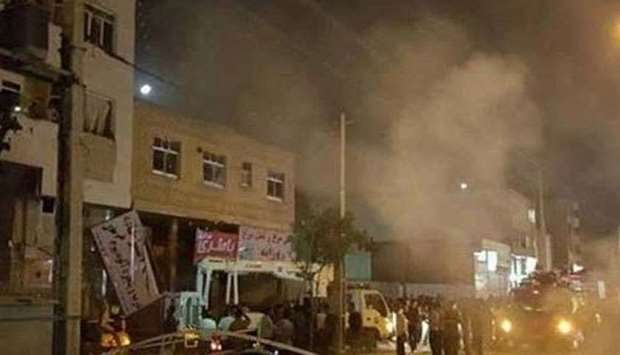 Blast in front of a police station in the city of Zahedan