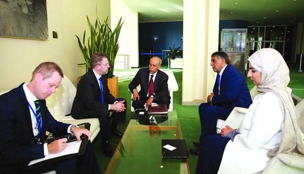 The parliamentary relations between Qatar, Uruguay, Thailand, Turkey and Australia were discussed in addition to ways of supporting and enhancing them.