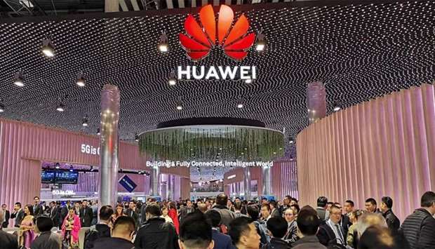 IT professionals, entrepreneurs and enthusiasts thronging the Huawei area at the Mobile World Congress in Barcelona.