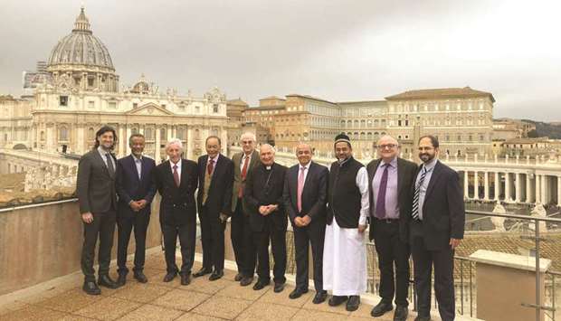 HBKU and Vatican City officials.