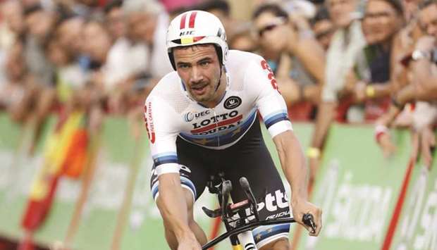 Belgian rider Victor Campenaerts.