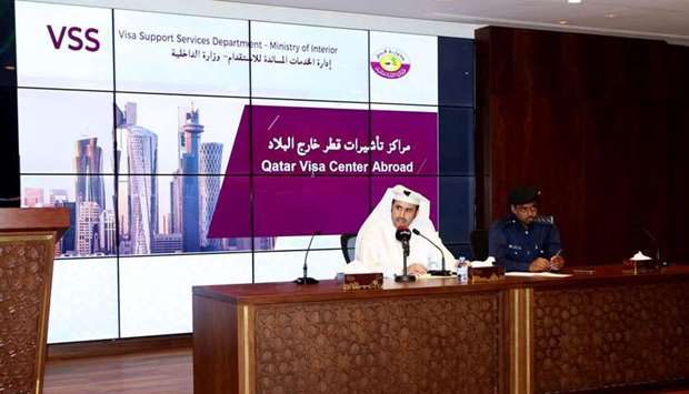 Major Abdullah Khalifa al-Mohannadi, director of the department