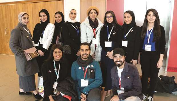 EAA Youth Delegation which took part in the session.