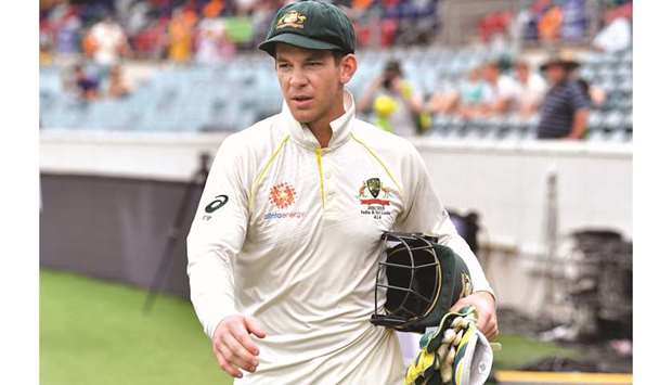 Skipper Tim Paine