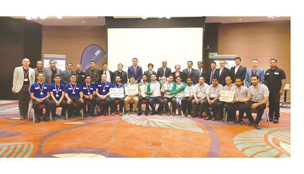 Officials with participants of Parts Kaizen Marathon 2019.