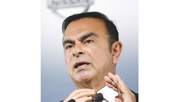 Ghosn: Sole beneficiary.