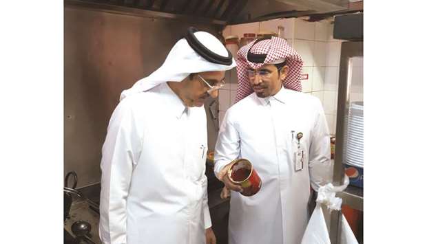 Inspection by Al Wakrah Municipality.