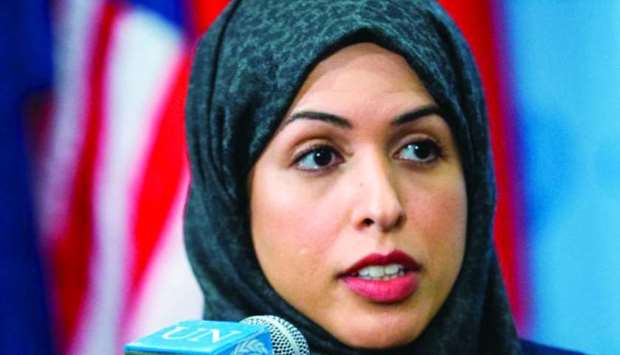 Sheikha Alya Ahmed bin Saif al-Thani: u201cQatar has always called on the international community to pay attention to the dangers of human trafficking and terrorism.u201d