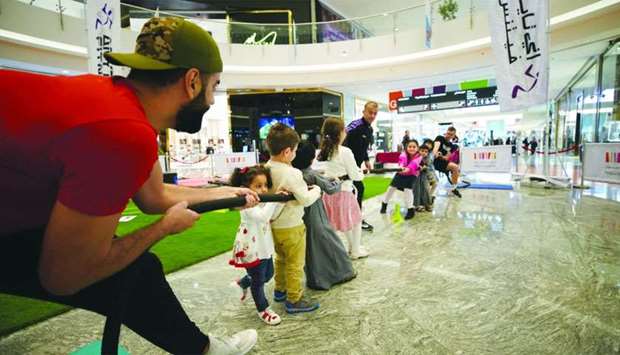 National Sport Day celebrations at Mall of Qatar.rnrn