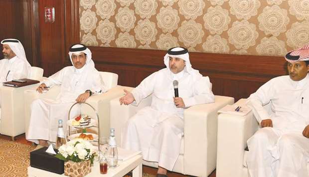 HE the Minister of Municipality and Environment Abdullah bin Abdulaziz bin Turki al-Subaie speaking at the forum.