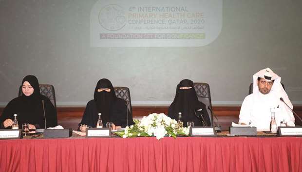 PHCC officials announcing details of the 4th International Primary Healthcare Conference.