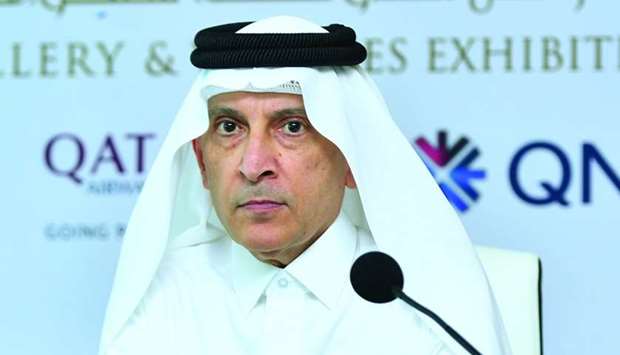CEO of Qatar Airways Group Akbar al-Bakerrnrn
