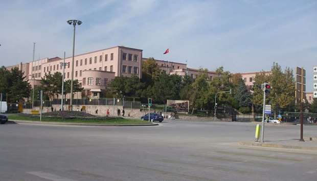 In the latest moves, prosecutors ordered the arrest of 157 people, including 101 serving officers, in an investigation of the Turkish Armed Forces. File photo: General Staff Building, Turkish Armed Forces