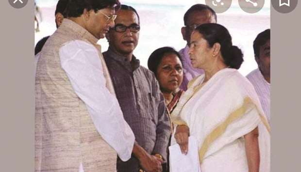A file photo of West Bengal Chief Minister Mamata Banerjee with Pal.