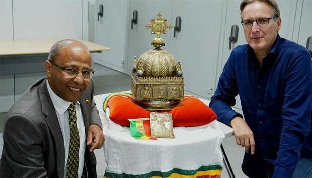 18th century crown returned from Netherlands to Ethiopia