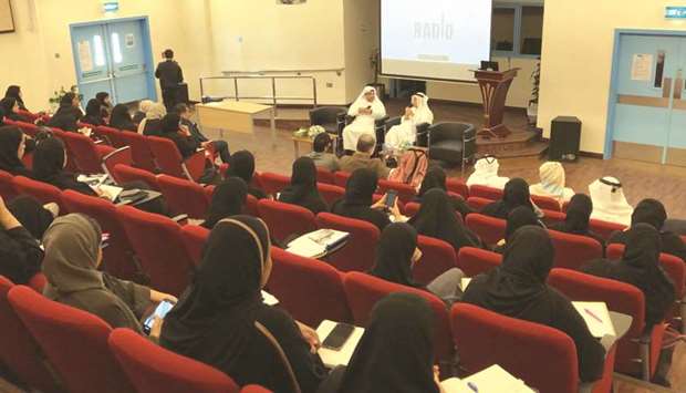The CCQ event explored topics such as the u2018History and Influence of Radio in Qataru2019, u2018Broadcasting and the Publicu2019, as well as the future radio aspirations of CCQu2019s students, among other topics.