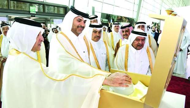 PM opens the 17th edition of the Doha Jewellery and Watches Exhibition at the DECC