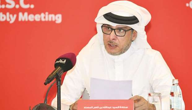 Vodafone Qatar chairman Abdulla bin Nasser al-Misnad.