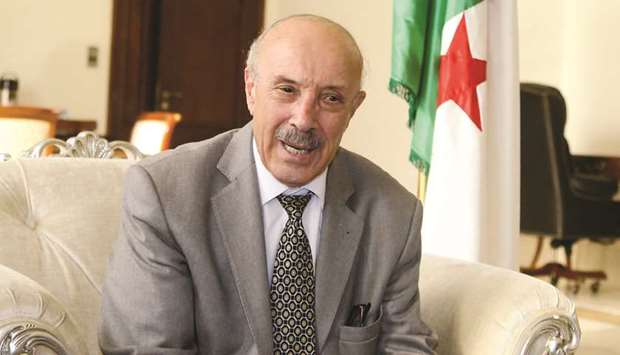 Algerian ambassador to Qatar Dr Mustafa Boutoura