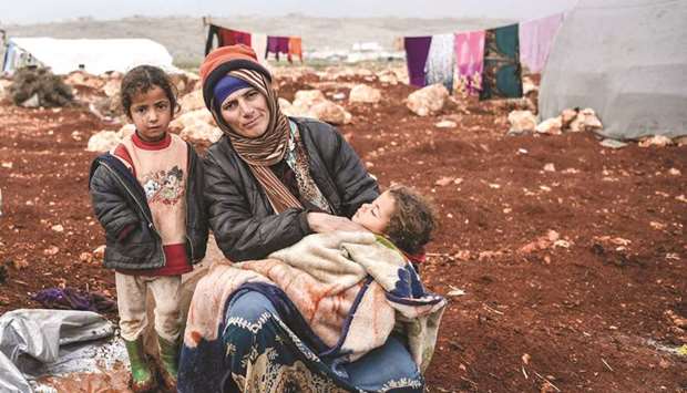 Qatar Charity has urged people to interact with the broadcast aimed at easing the hardship of Syrian refugees and internally displaced persons struggling to survive under the harsh cold weather, heavy rains, frost and snow.