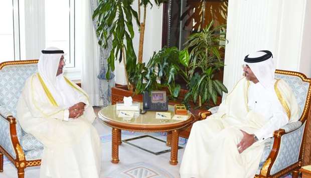 PM meets GCC secretary-generalrnrn