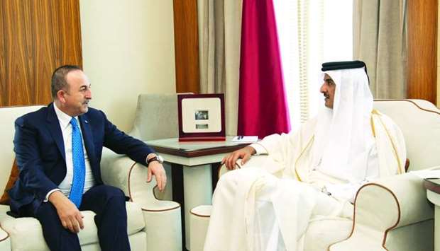 Amir meets Turkish FM