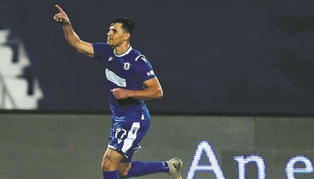 Tiago Bezerra of Al Khor scored two goals. PICTURE: Anas Khalid
