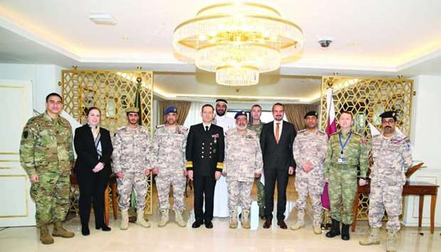 Chief of Staff meets military official at SHAPErnrn