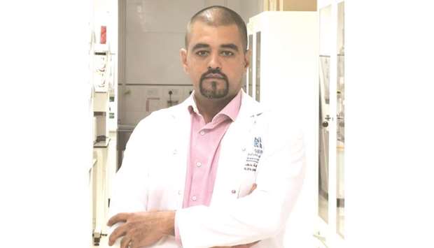 Dr Fares al-Ejeh, senior scientist at Qatar Biomedical Research Institute.